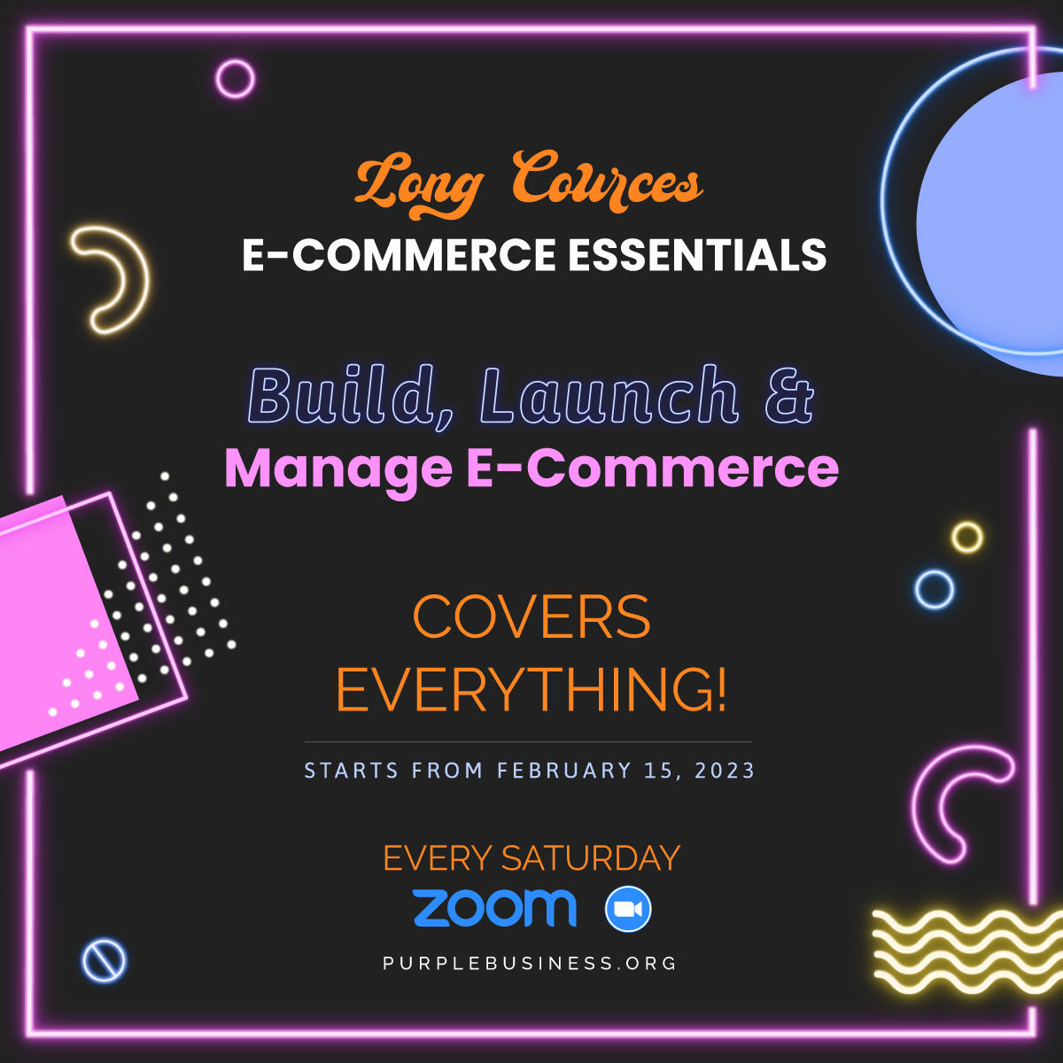 E-Commerce Essentials: Build, Launch & Manage E-Commerce