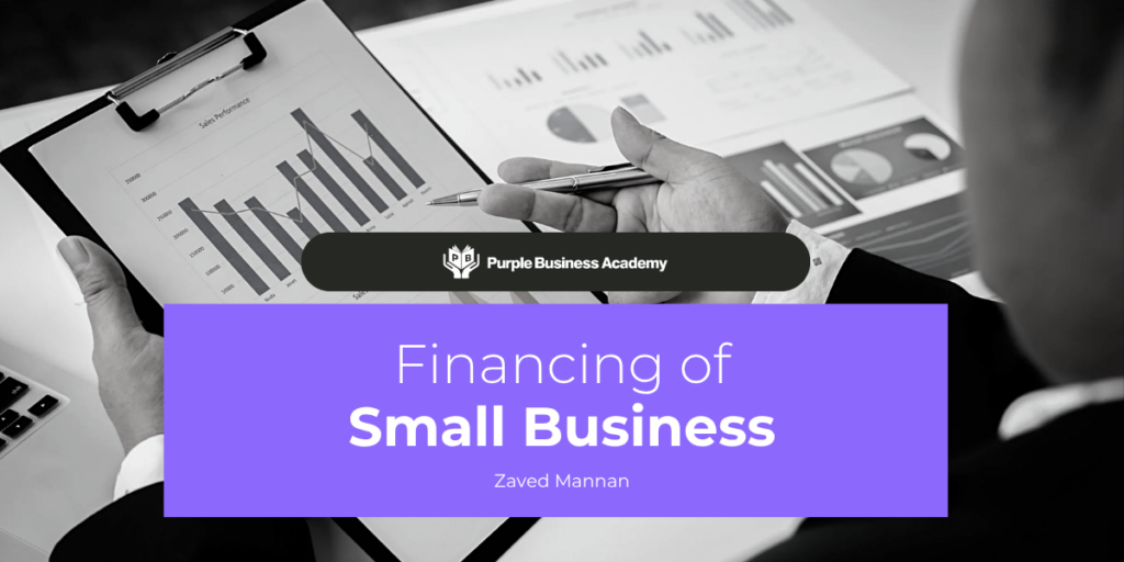 Financing of Small Business